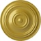 Ekena Millwork Traditional Ceiling Medallion (Fits Canopies up to 8 1/4"), 31 1/2"OD x 2 1/2"P, Rich Gold CM31TRRGS - alternate 1